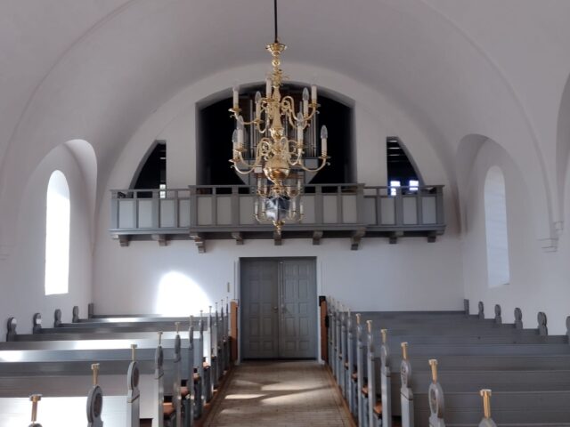 Gerskov kirke indvendig foto Ernst Olsen