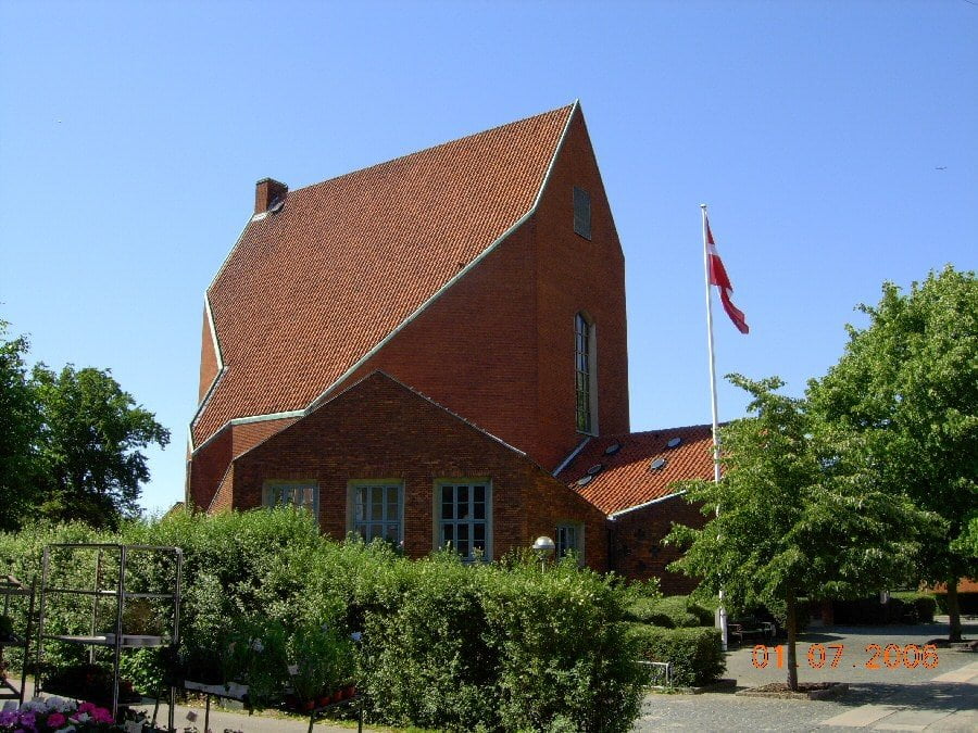 Hyltebjerg kirke brændte