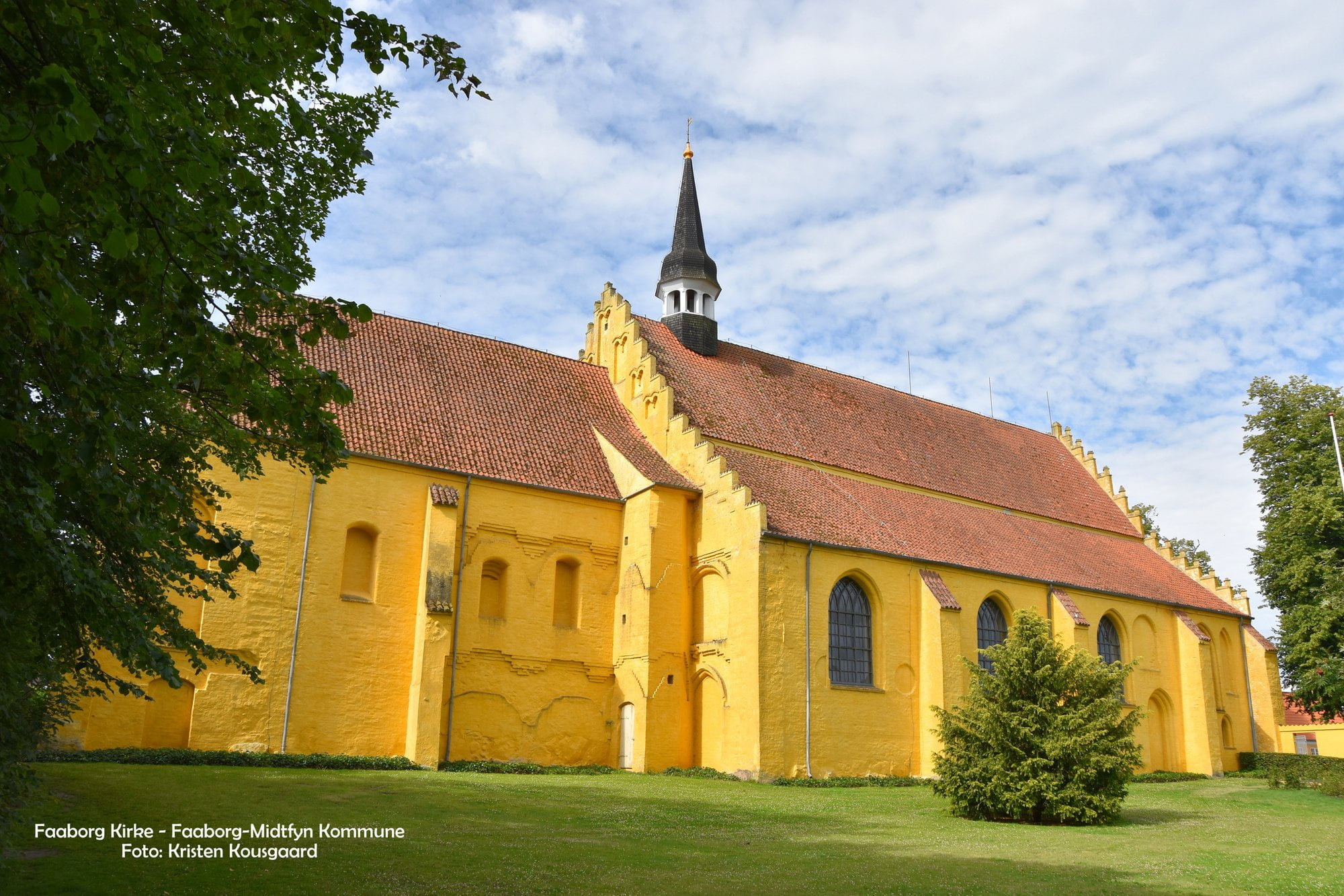 Faaborg Kirke. Helligaandskirken. Foto: Kousgaard