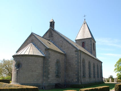 Vestermarie kirke apsis foto Jens Kinkel