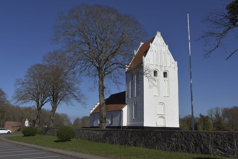 skøn forholdet Meddele Nørre Aaby Kirke - Kirker.dk