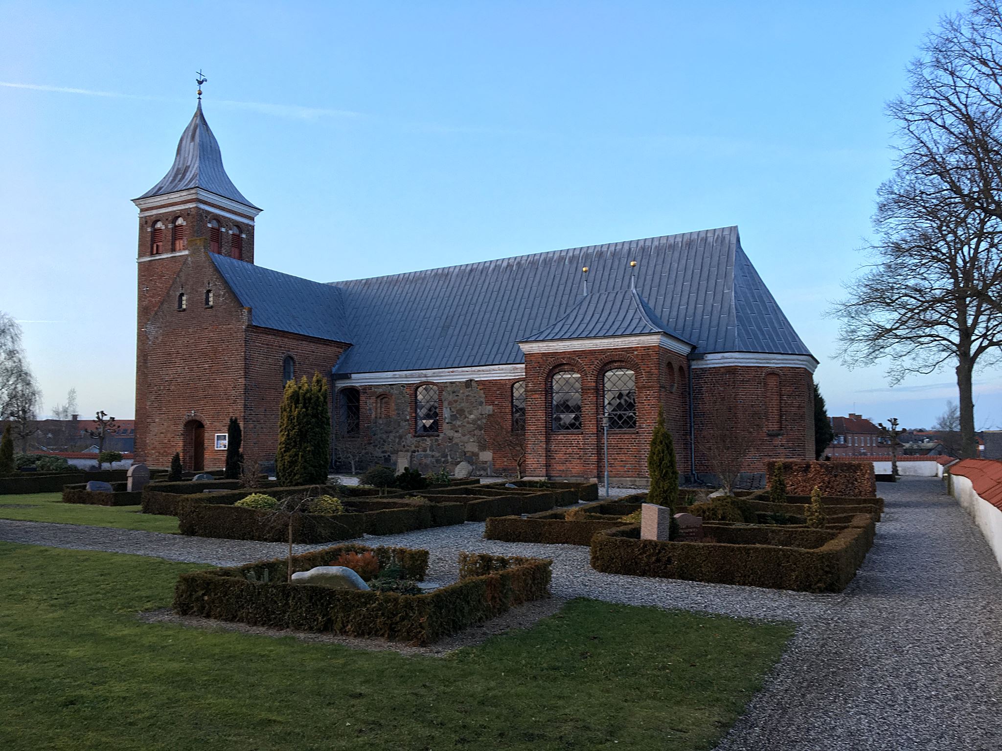 Hornslet-kirke foto Keld Pihlkjer