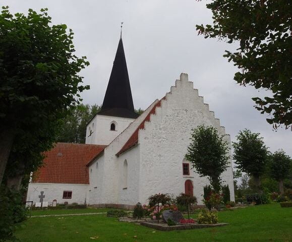 Bregninge kirke på Ærø foto Birthe Fredskild Kruse