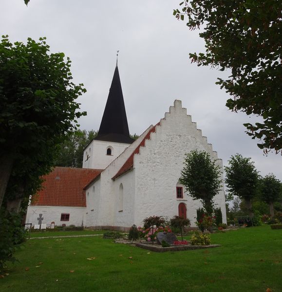 Bregninge kirke på Ærø foto Birthe Fredskild Kruse
